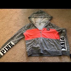 Victoria Secret Pink full zip hoodie